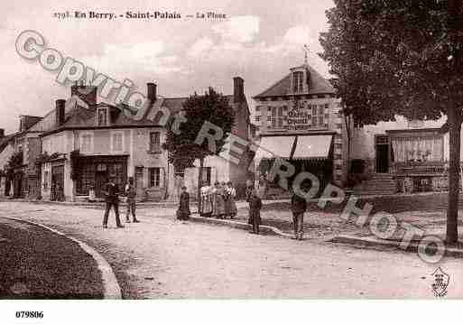Ville de SAINTPALAIS, carte postale ancienne