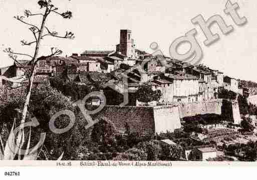 Ville de SAINTPAUL, carte postale ancienne
