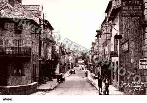 Ville de TENCE, carte postale ancienne