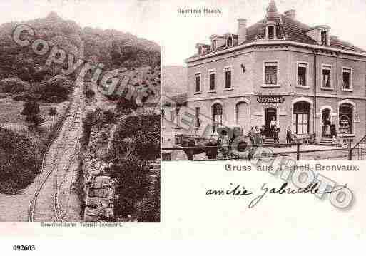 Ville de TERNEL, carte postale ancienne