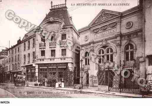 Ville de TOUL, carte postale ancienne