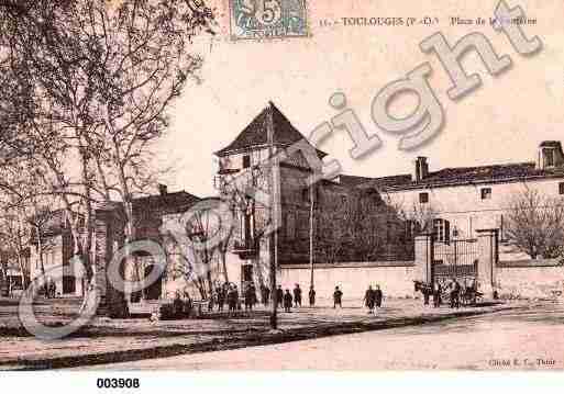 Ville de TOULOUGES, carte postale ancienne