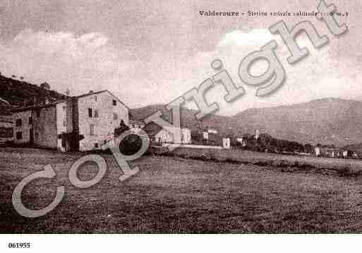 Ville de VALDEROURE, carte postale ancienne