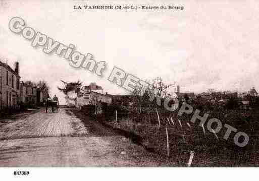 Ville de VARENNE(LA), carte postale ancienne