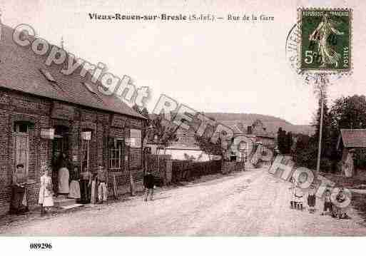 Ville de VIEUXROUENSURBRESLE, carte postale ancienne