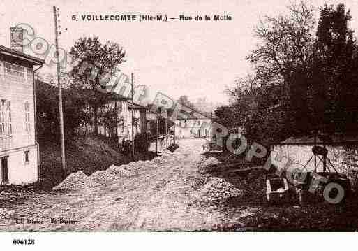 Ville de VOILLECOMTE, carte postale ancienne