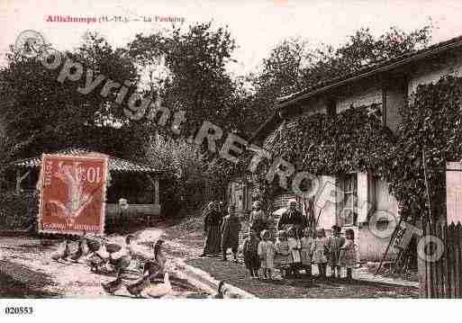 Ville de ALLICHAMPS, carte postale ancienne Ville de ALLICHAMPS, carte postale ancienne