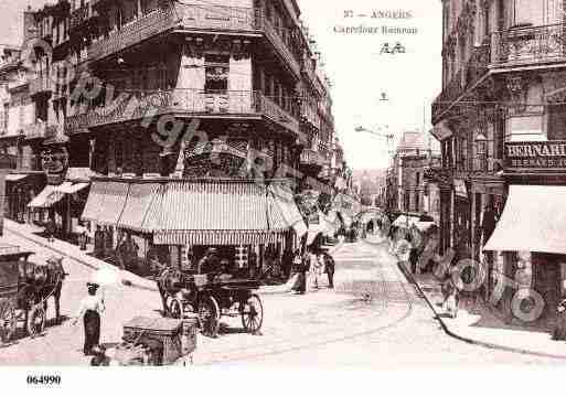 Ville de ANGERS, carte postale ancienne