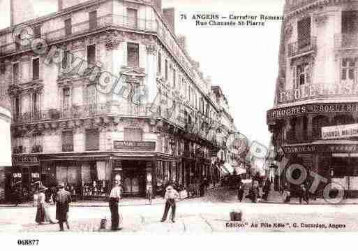 Ville de ANGERS, carte postale ancienne