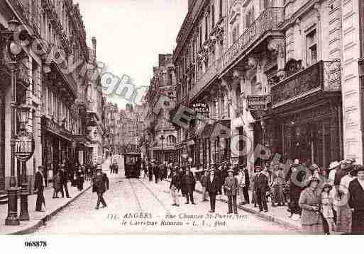 Ville de ANGERS, carte postale ancienne