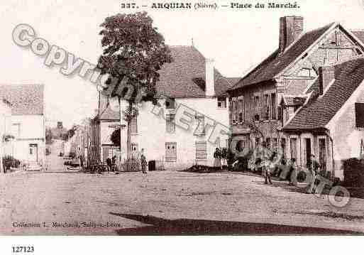 Ville de ARQUIAN, carte postale ancienne