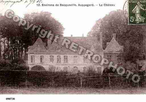 Ville de AUPPEGARD, carte postale ancienne