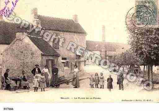 Ville de BELLOYENFRANCE, carte postale ancienne