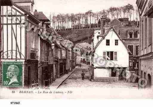 Ville de BERNAY, carte postale ancienne