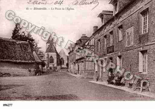 Ville de BLOSSEVILLE, carte postale ancienne