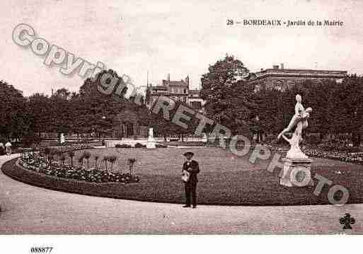 Ville de BORDEAUX, carte postale ancienne