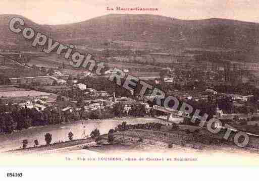 Ville de BOUSSENS, carte postale ancienne