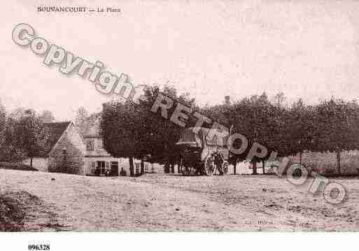 Ville de BOUVANCOURT, carte postale ancienne