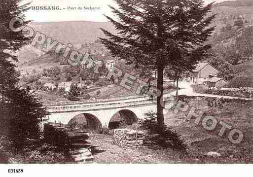 Ville de BUSSANG, carte postale ancienne