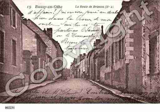 Ville de BUSSYENOTHE, carte postale ancienne