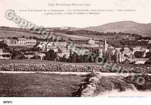 Ville de CABANASSE(LA), carte postale ancienne