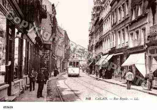 Ville de CALAIS, carte postale ancienne