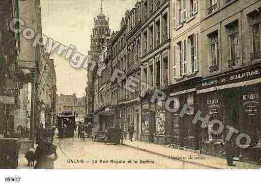 Ville de CALAIS, carte postale ancienne