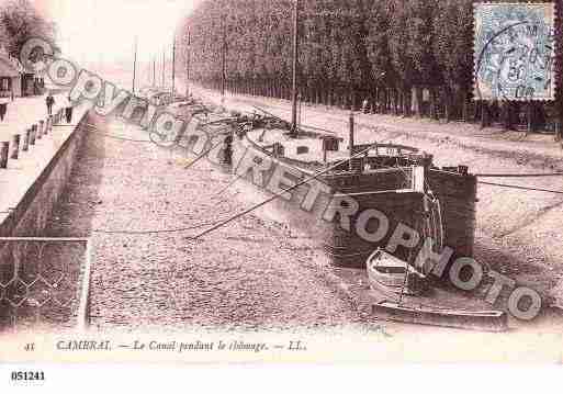 Ville de CAMBRAI, carte postale ancienne Ville de CAMBRAI, carte postale ancienne