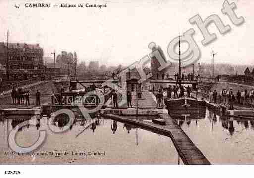 Ville de CAMBRAI, carte postale ancienne Ville de CAMBRAI, carte postale ancienne