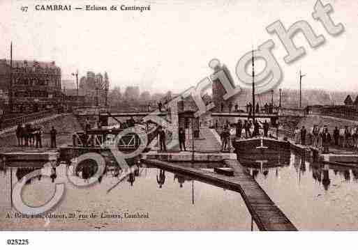 Ville de CAMBRAI, carte postale ancienne