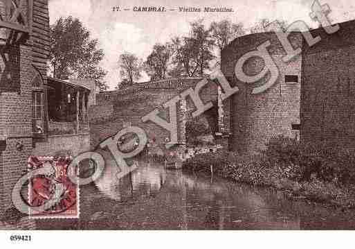 Ville de CAMBRAI, carte postale ancienne
