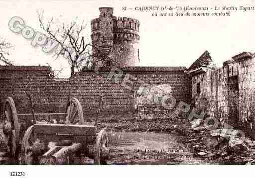 Ville de CARENCY, carte postale ancienne