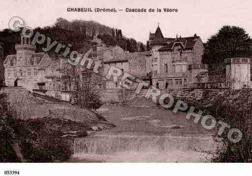 Ville de CHABEUIL, carte postale ancienne