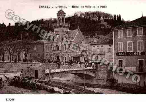 Ville de CHABEUIL, carte postale ancienne