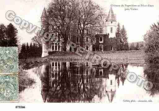 Ville de CHABONS, carte postale ancienne