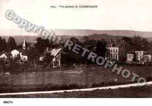 Ville de CHAMBORAND, carte postale ancienne