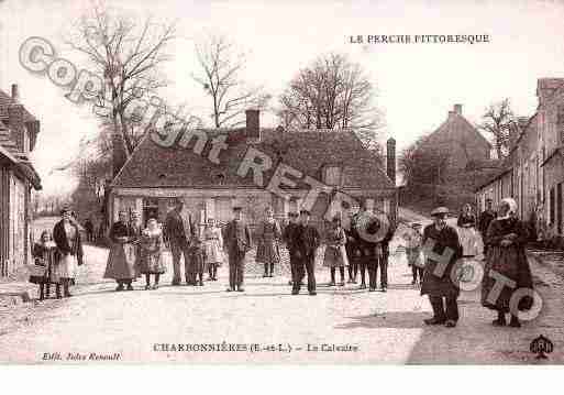 Ville de CHARBONNIERES, carte postale ancienne