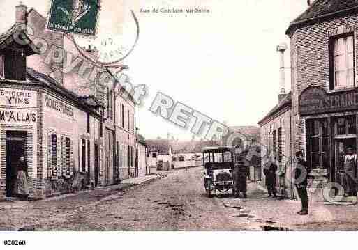 Ville de CONFLANSSURSEINE, carte postale ancienne