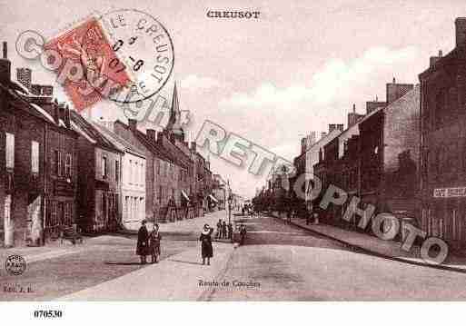 Ville de CREUSOT(LE), carte postale ancienne