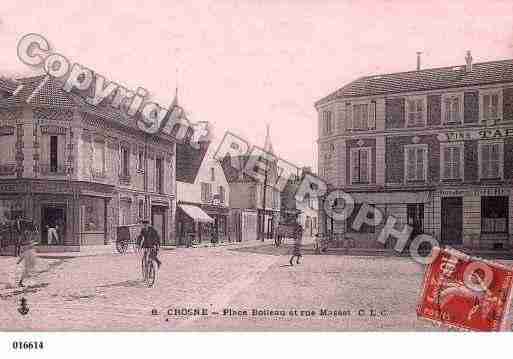 Ville de CROSNE, carte postale ancienne