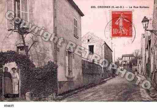 Ville de CROSNE, carte postale ancienne