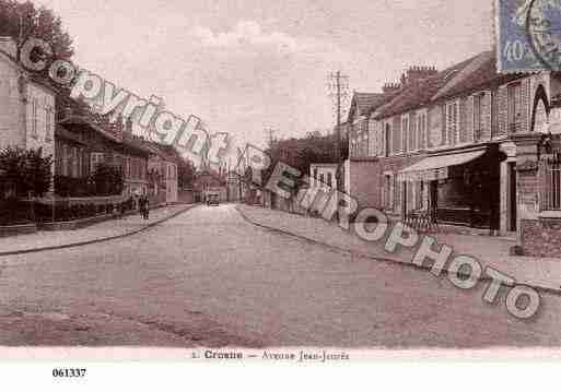 Ville de CROSNE, carte postale ancienne