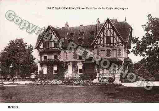 Ville de DAMMARIELESLYS, carte postale ancienne