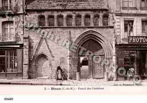 Ville de DINAN, carte postale ancienne