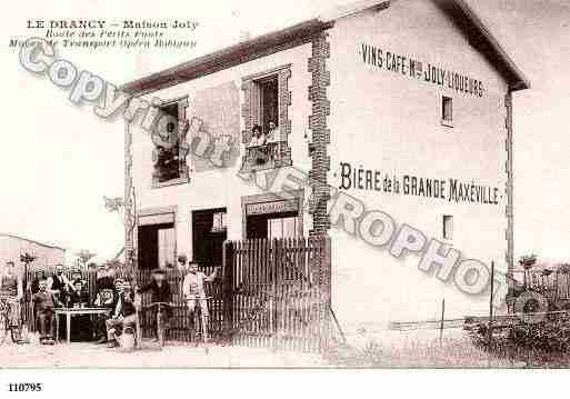 Ville de DRANCY, carte postale ancienne