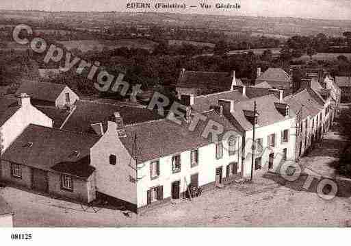 Ville de EDERN, carte postale ancienne