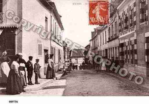 Ville de EXMES, carte postale ancienne