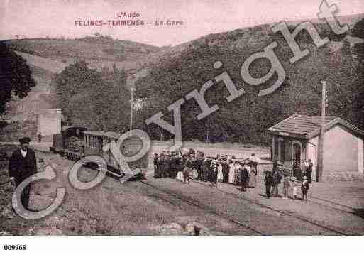 Ville de FELINESTERMENES, carte postale ancienne