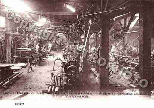 Ville de FERTEBERNARD(LA), carte postale ancienne