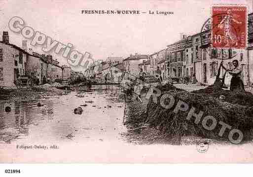 Ville de FRESNESENWOEVRE, carte postale ancienne